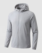 Unisex nan ultralight UV protection sun jacket with hood, breathable and quick-drying Fashion Glam-Fashion Glam