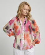 Women's Chiffon Blouse Top Elegant