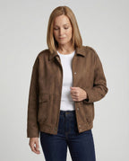 Leisurewear Women Velvet Jacket Loose