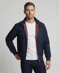 Men's Harrington jacket with zipper