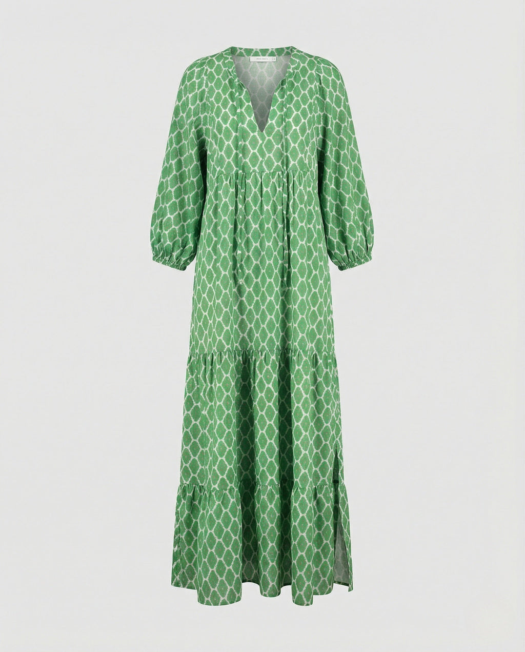V Neck Dress Geometric Print Women-Fashion Glam