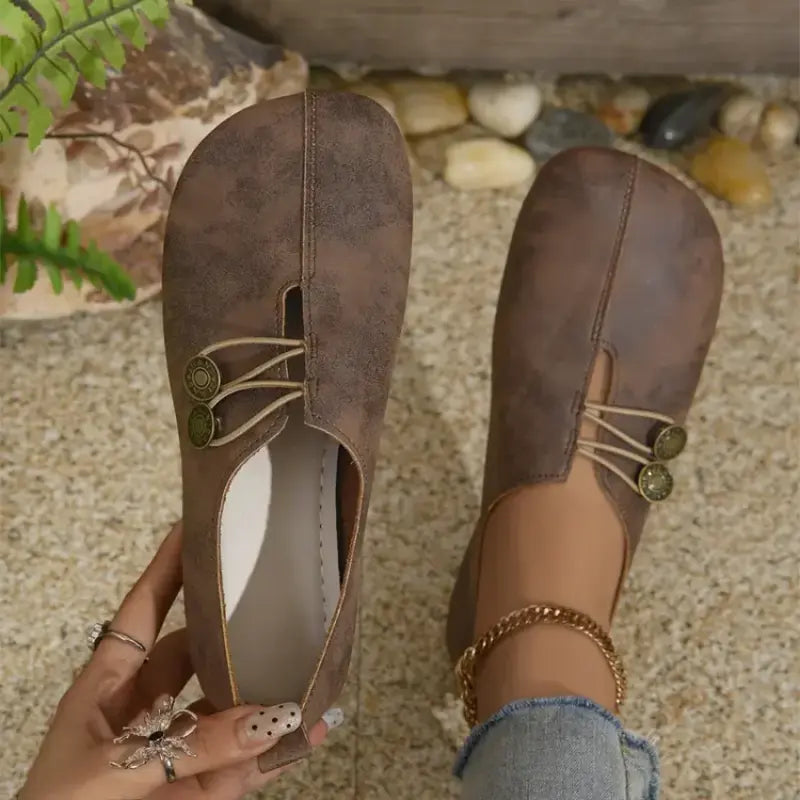 Fashion Glam | Elegant Ergonomic Flat Shoes with Soft Sole