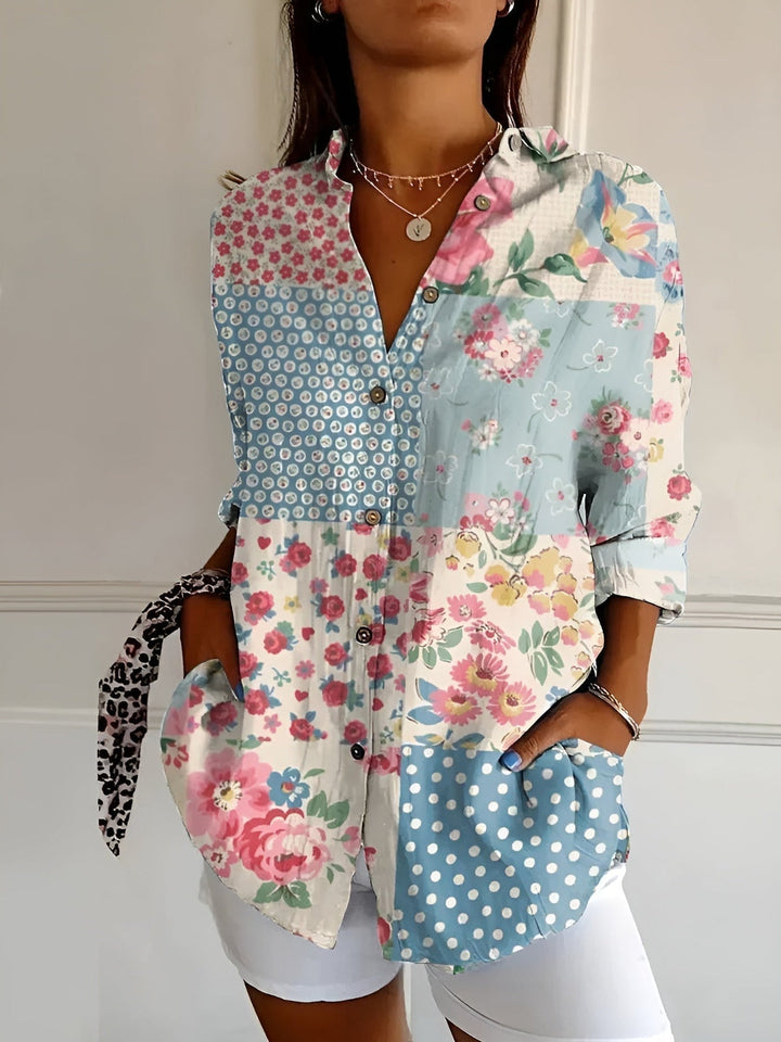 Ysara - Casual Printed Blouse
