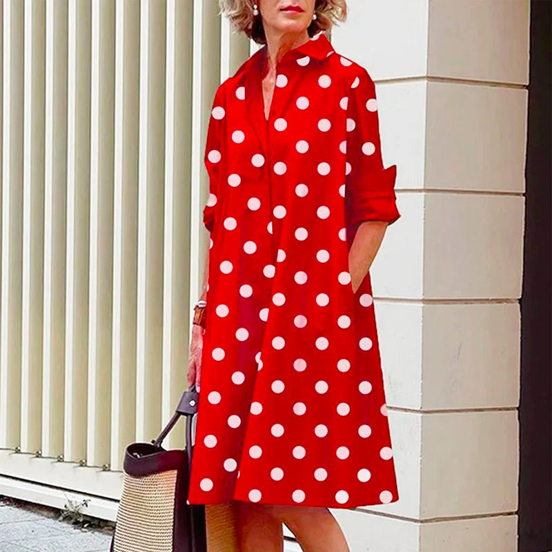 AGATHA - POLKA DOT DRESS