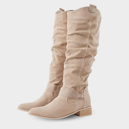 VICTORIA - ELEGANT SUEDE HIGH BOOTS