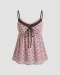 Women casual blouse top with floral patterns and delicate ruffle details-Fashion Glam