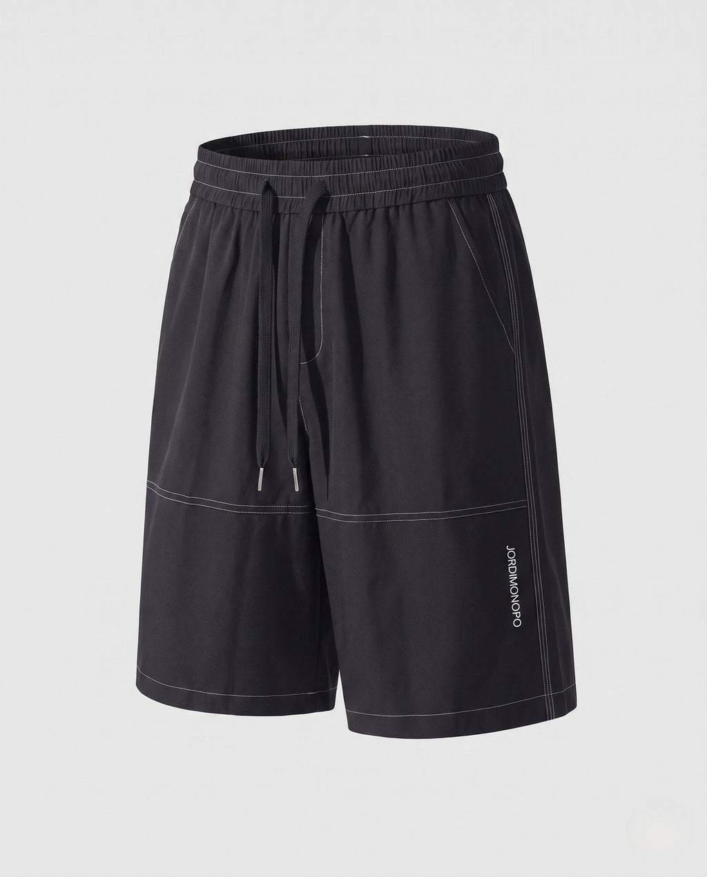 Women casual sports shorts with elastic waistband-Fashion Glam