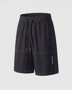 Women casual sports shorts with elastic waistband-Fashion Glam