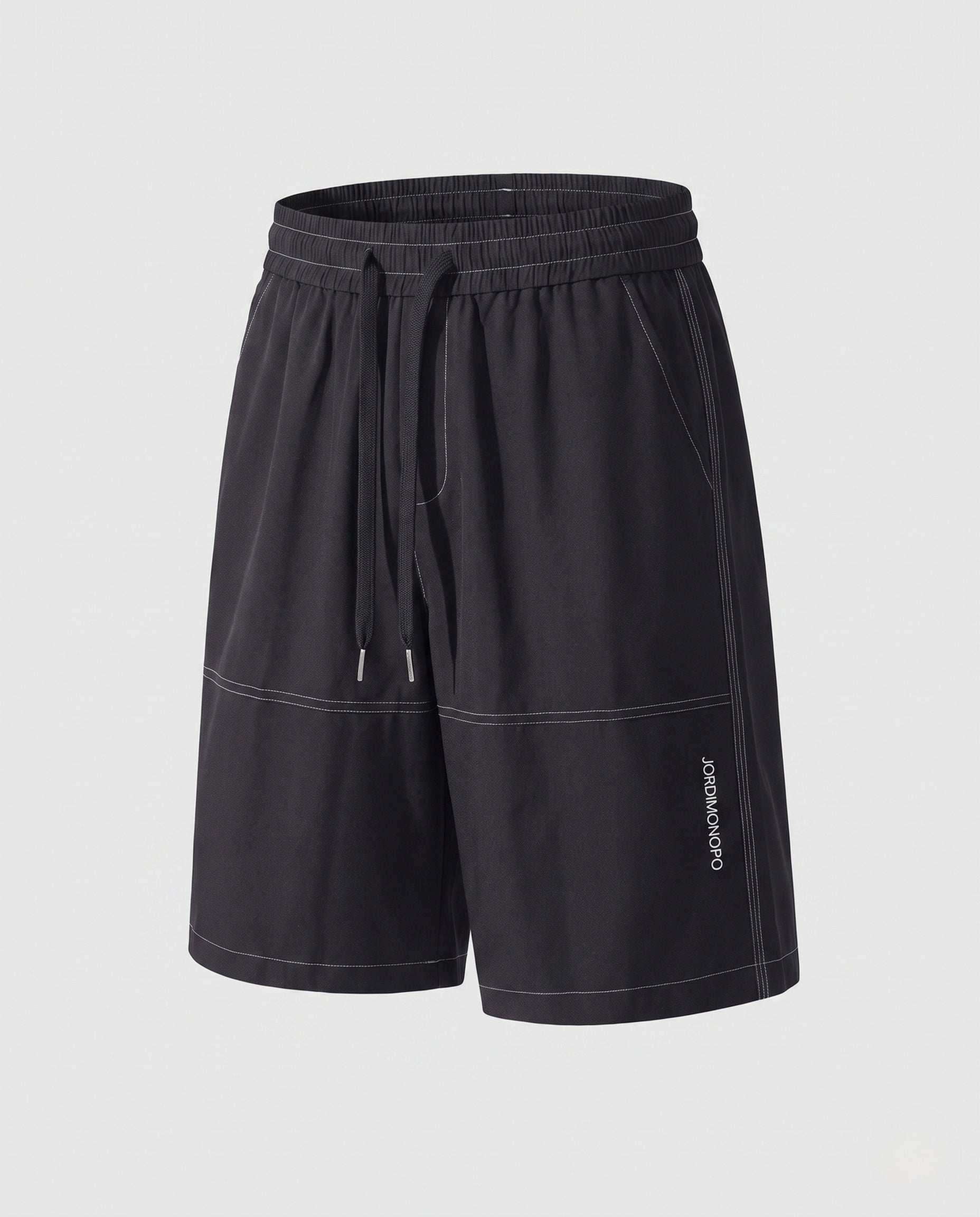 Women casual sports shorts with elastic waistband-Fashion Glam