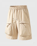 Women comfortable cargo shorts with practical pockets-Fashion Glam