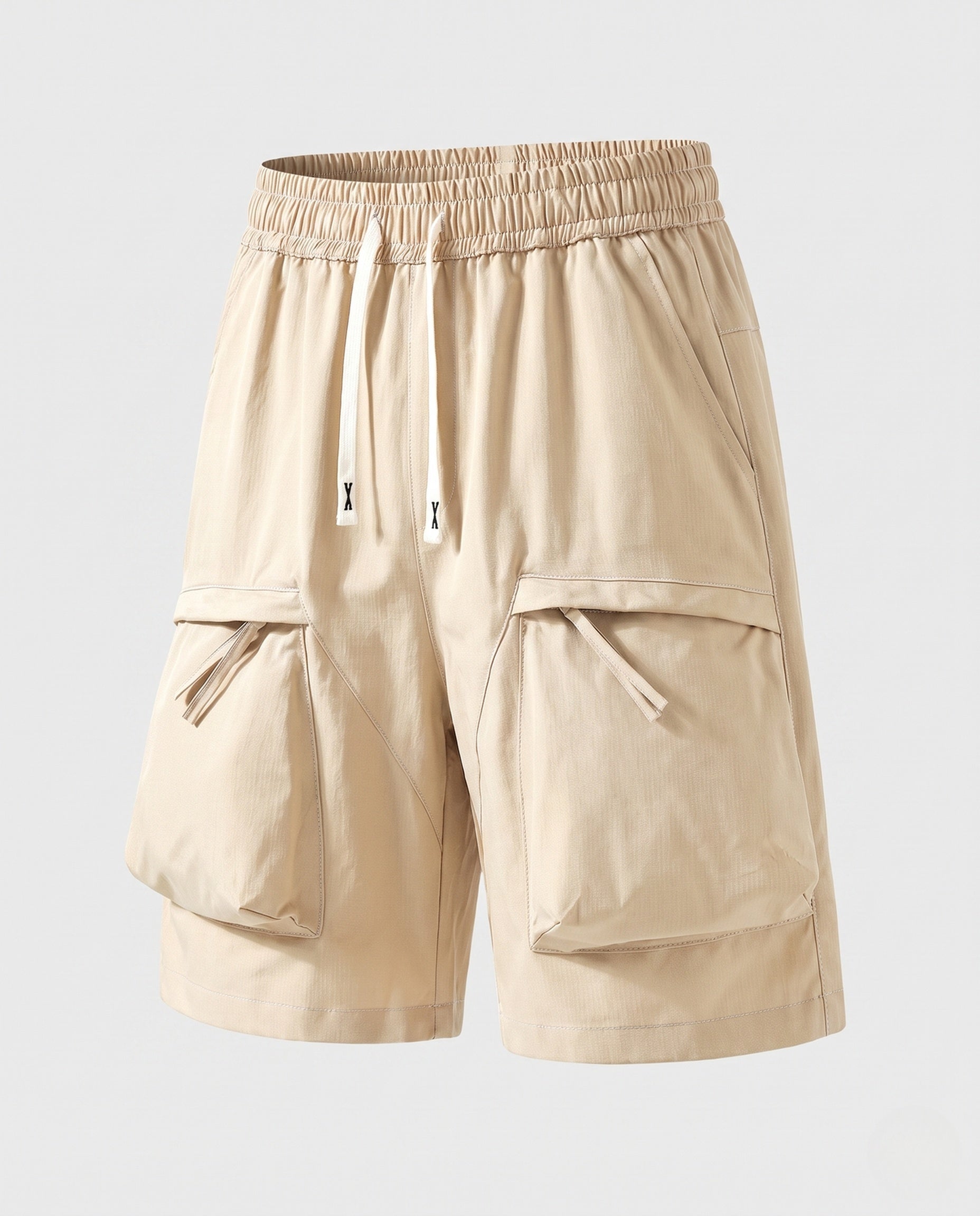 Women comfortable cargo shorts with practical pockets-Fashion Glam