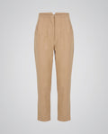 Women Elegant Trousers with High Waist and Side Pockets Fashion Glam-Fashion Glam