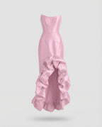 Women Evening Dress Strapless Mermaid-Fashion Glam