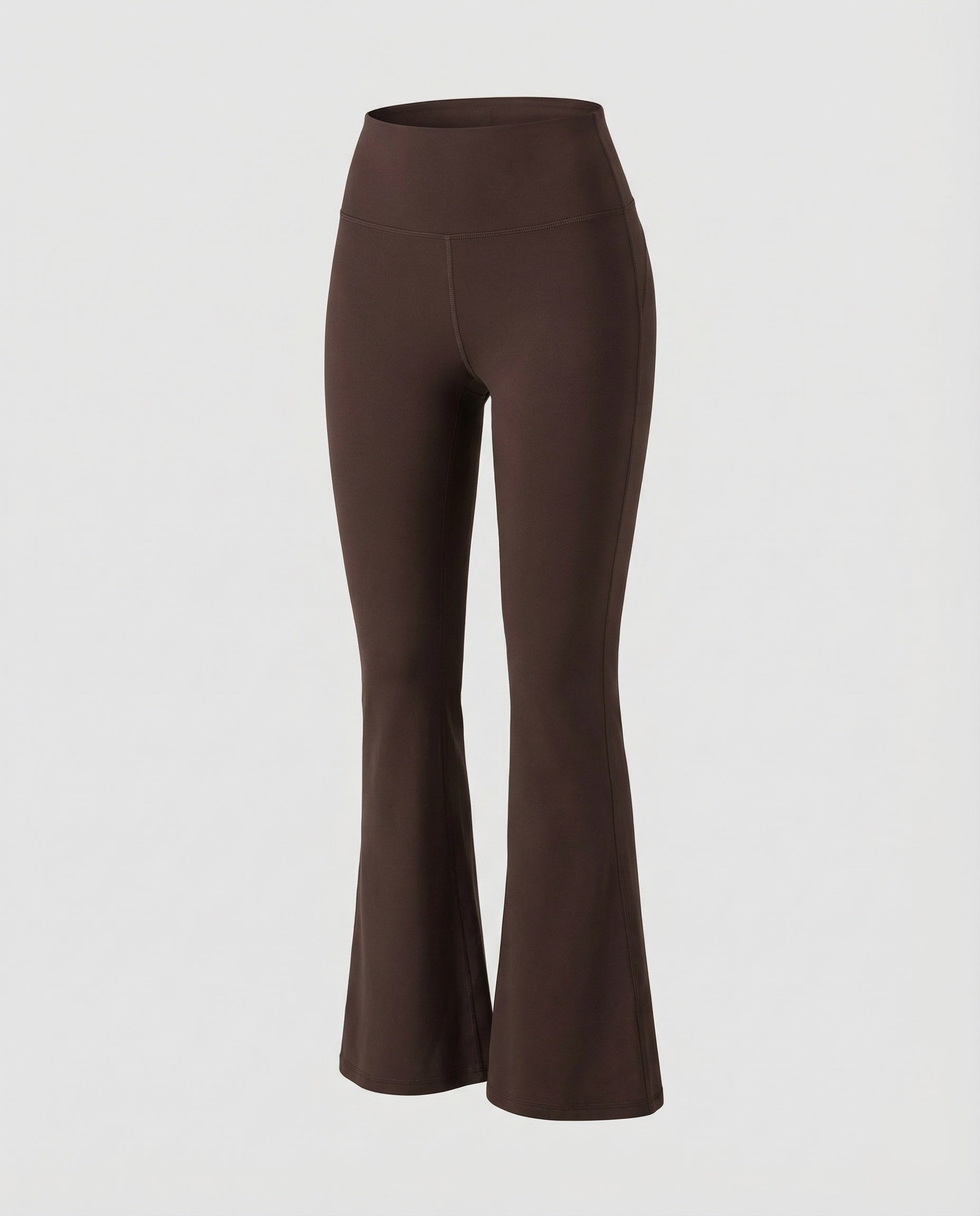 Women Flared Yoga Leggings Waist Panel-Fashion Glam