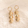 Women Hanging Earrings with Elegant Shell Design Fashion Glam-Fashion Glam