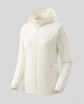 Women lightweight breathable UV protection hoodie jacket with zipper pockets Fashion Glam-Fashion Glam