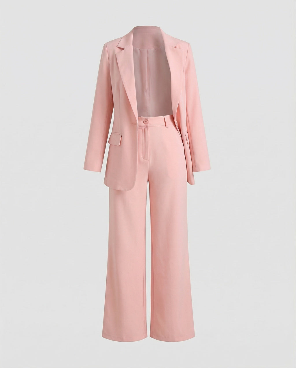 Women Modern Urban Blazer-Pants Ensemble-Fashion Glam