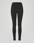 Women Serious Pinstripe Pinstripe Leggings-Fashion Glam