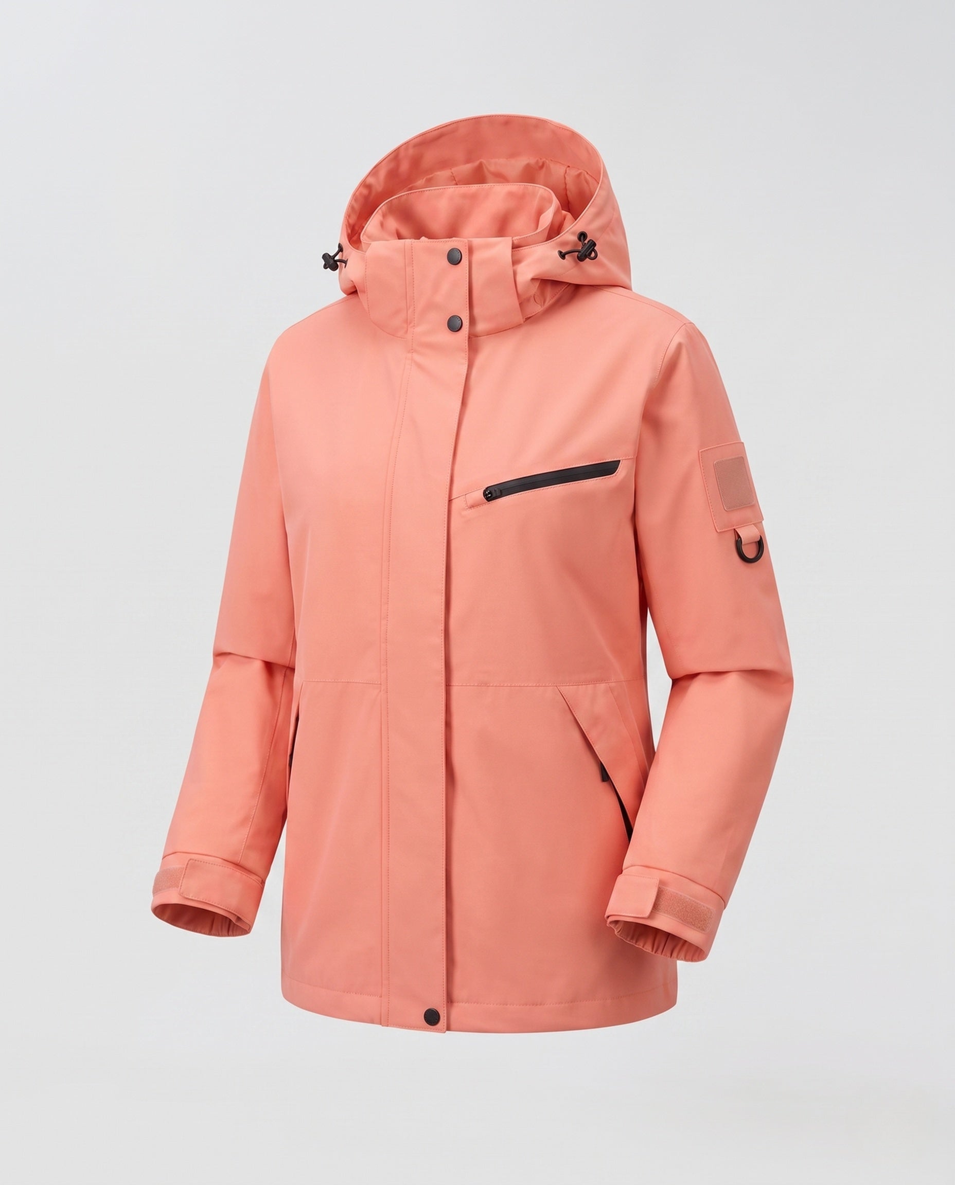 Women water-repellent functional jacket with good breathability Fashion Glam-Fashion Glam