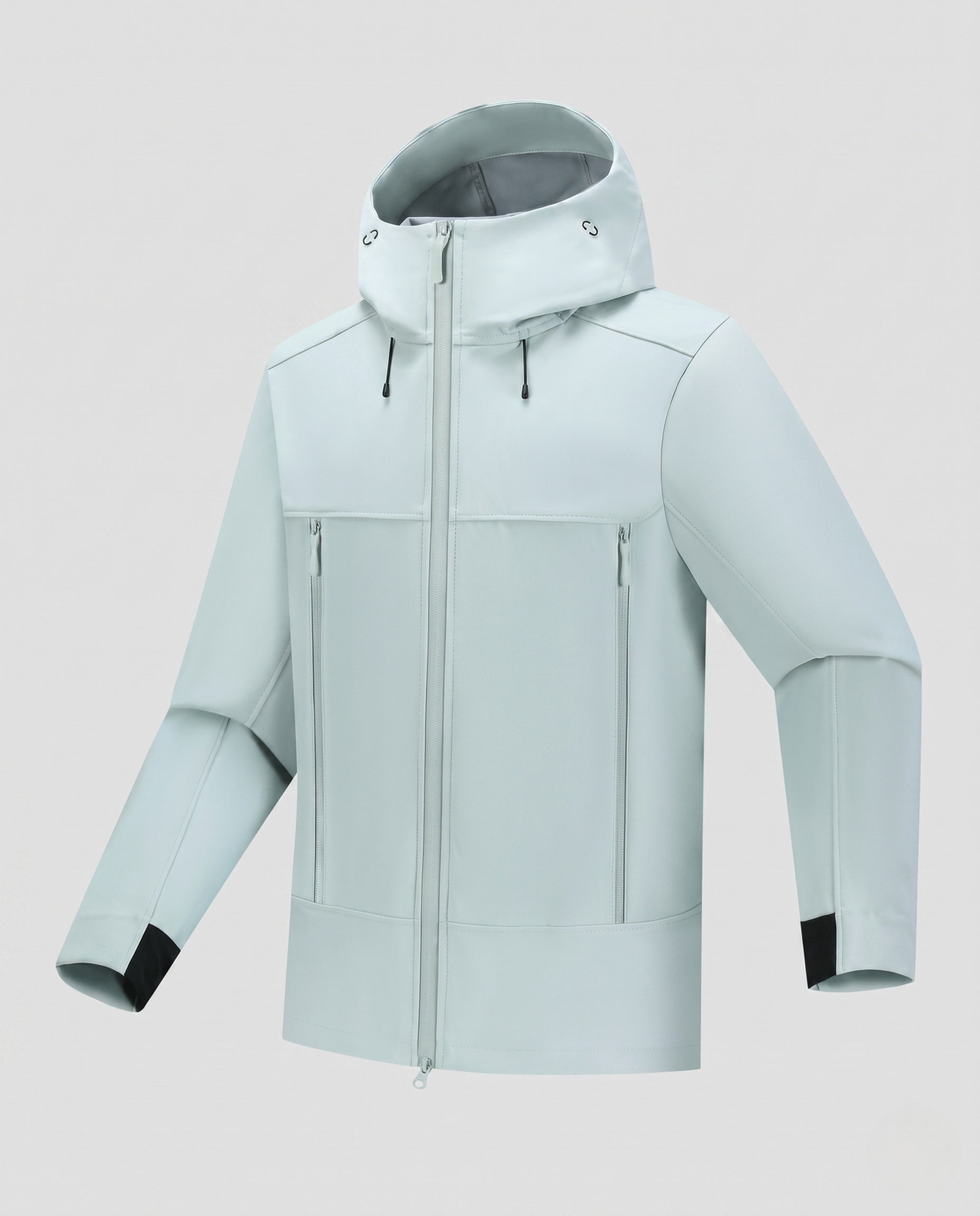 Women Water-Repellent Outdoor Jacket with Adjustable Hood Fashion Glam-Fashion Glam