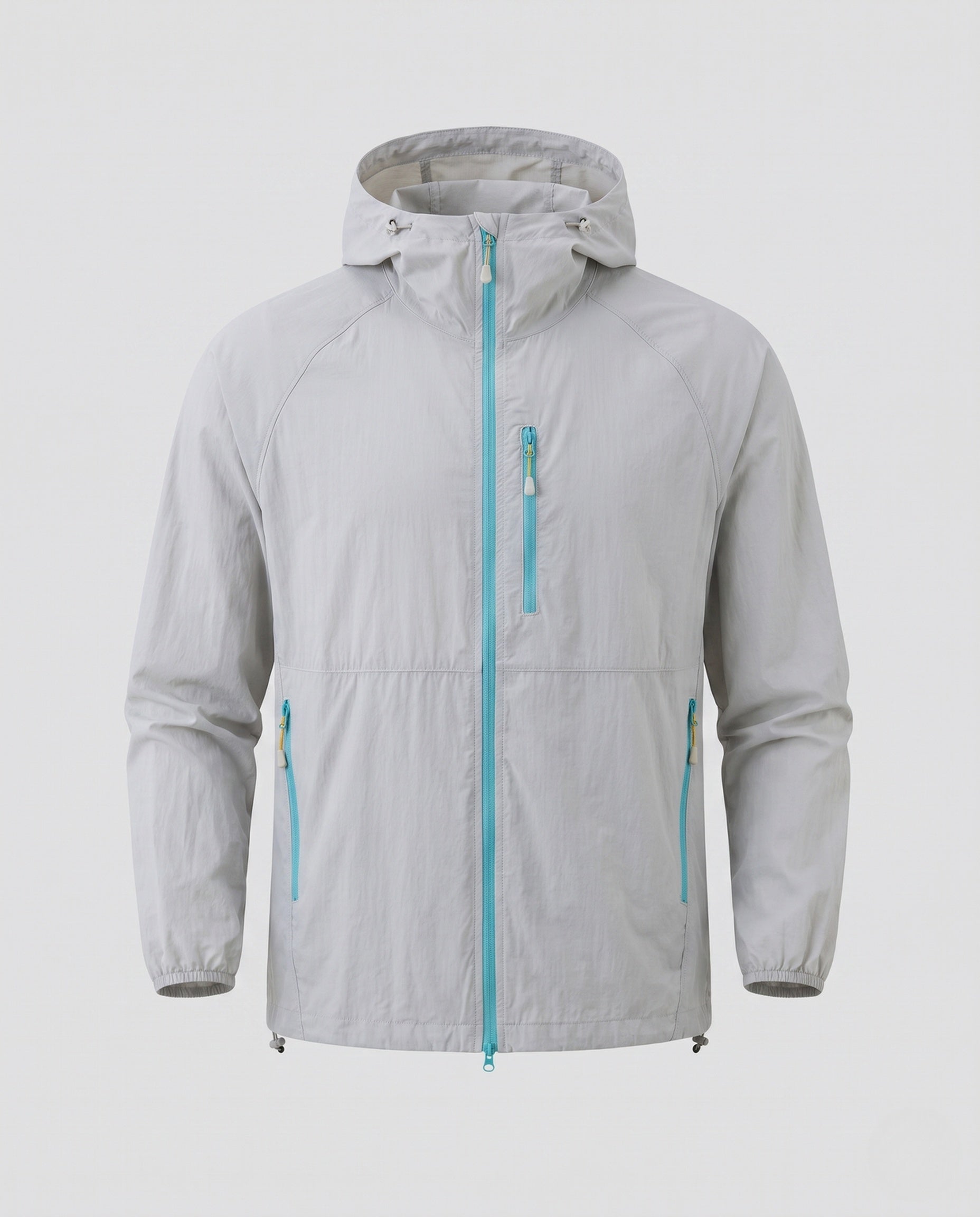 Women waterproof lightweight jacket with functional zipper pockets Fashion Glam-Fashion Glam