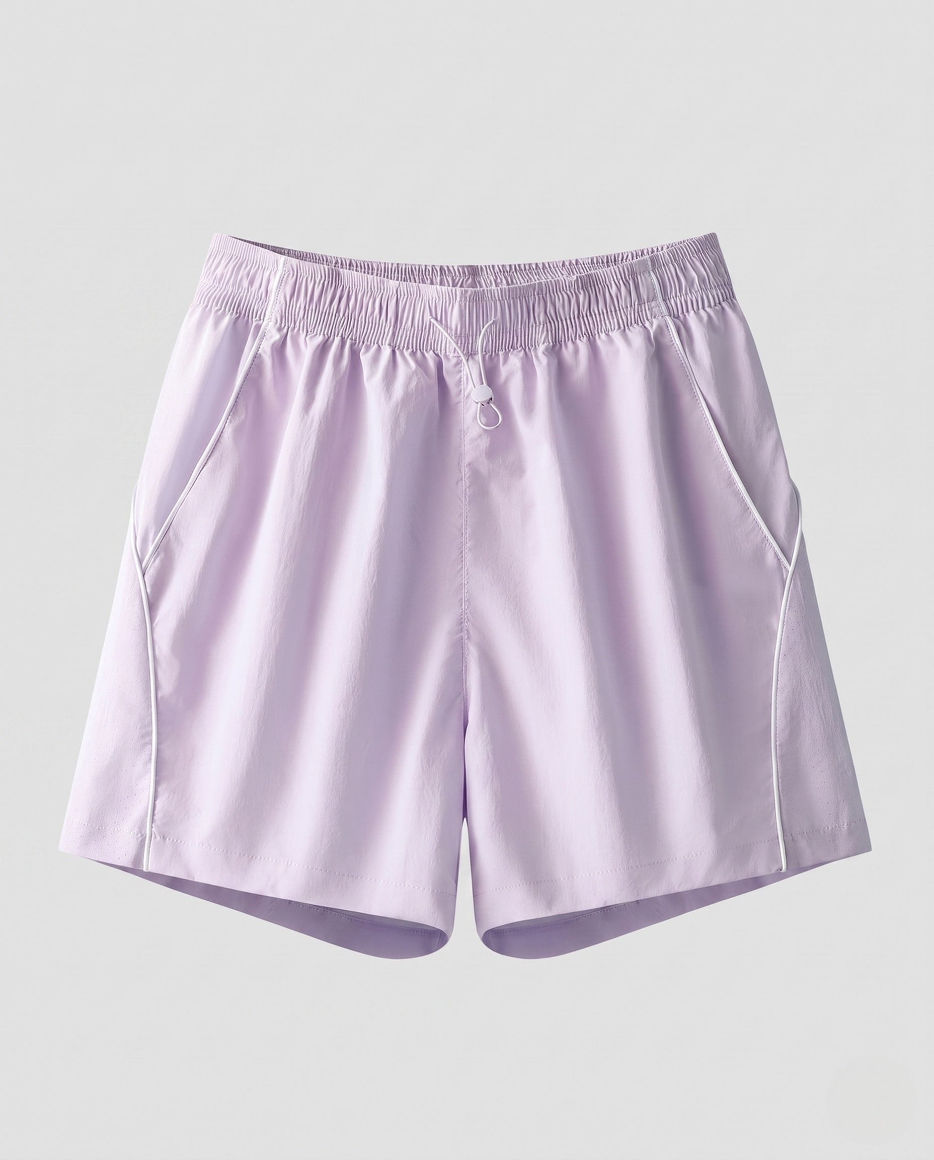 Women's Athletic Shorts with Elastic Waistband-Fashion Glam