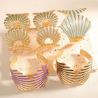 Women's bangle with elegant shell design Fashion Glam-Fashion Glam