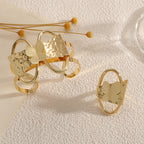 Women's bracelet with ornate butterfly design Fashion Glam-Fashion Glam