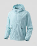 Women's breathable and water-repellent UV protection jacket with adjustable hood Fashion Glam-Fashion Glam