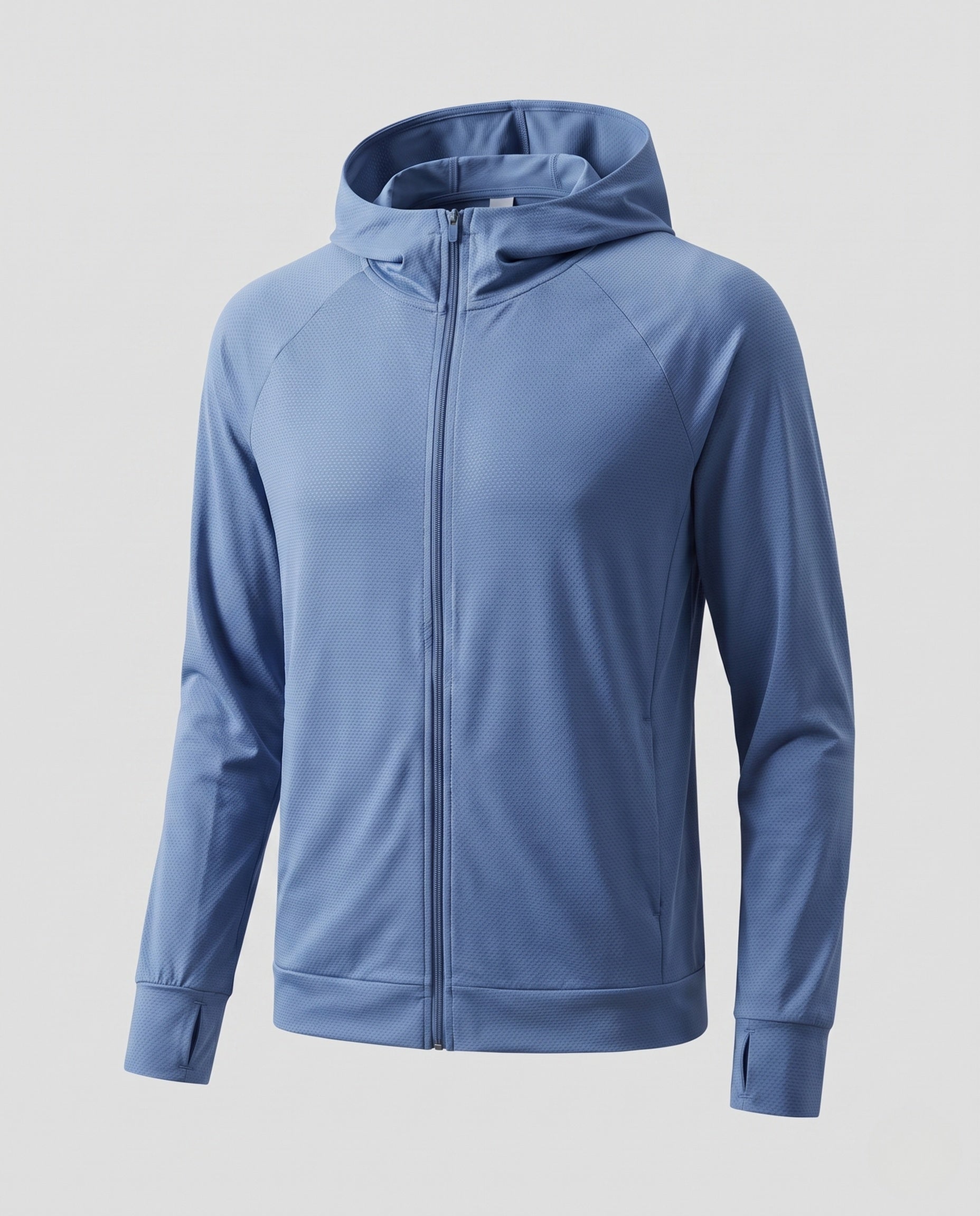 Women's breathable sports jacket with hood and full-length zipper Fashion Glam-Fashion Glam