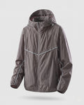 Women's breathable UV protection jacket with adjustable hood Fashion Glam-Fashion Glam