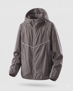 Women's breathable UV protection jacket with adjustable hood Fashion Glam-Fashion Glam