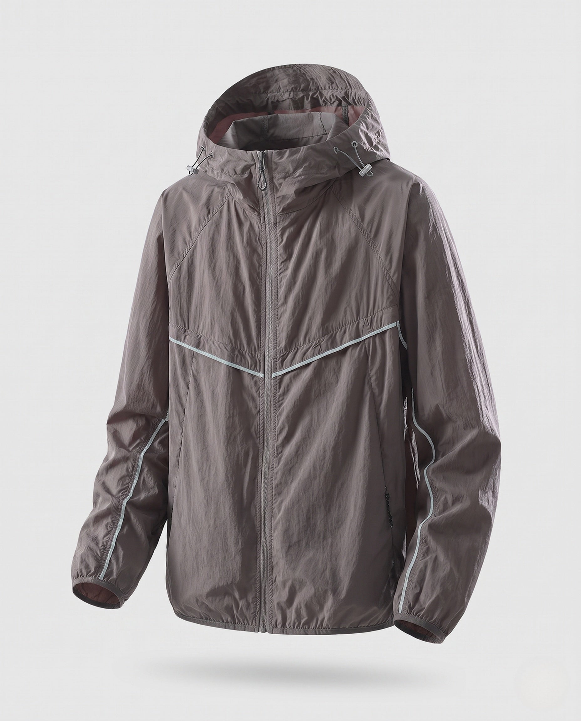 Women's breathable UV protection jacket with adjustable hood Fashion Glam-Fashion Glam