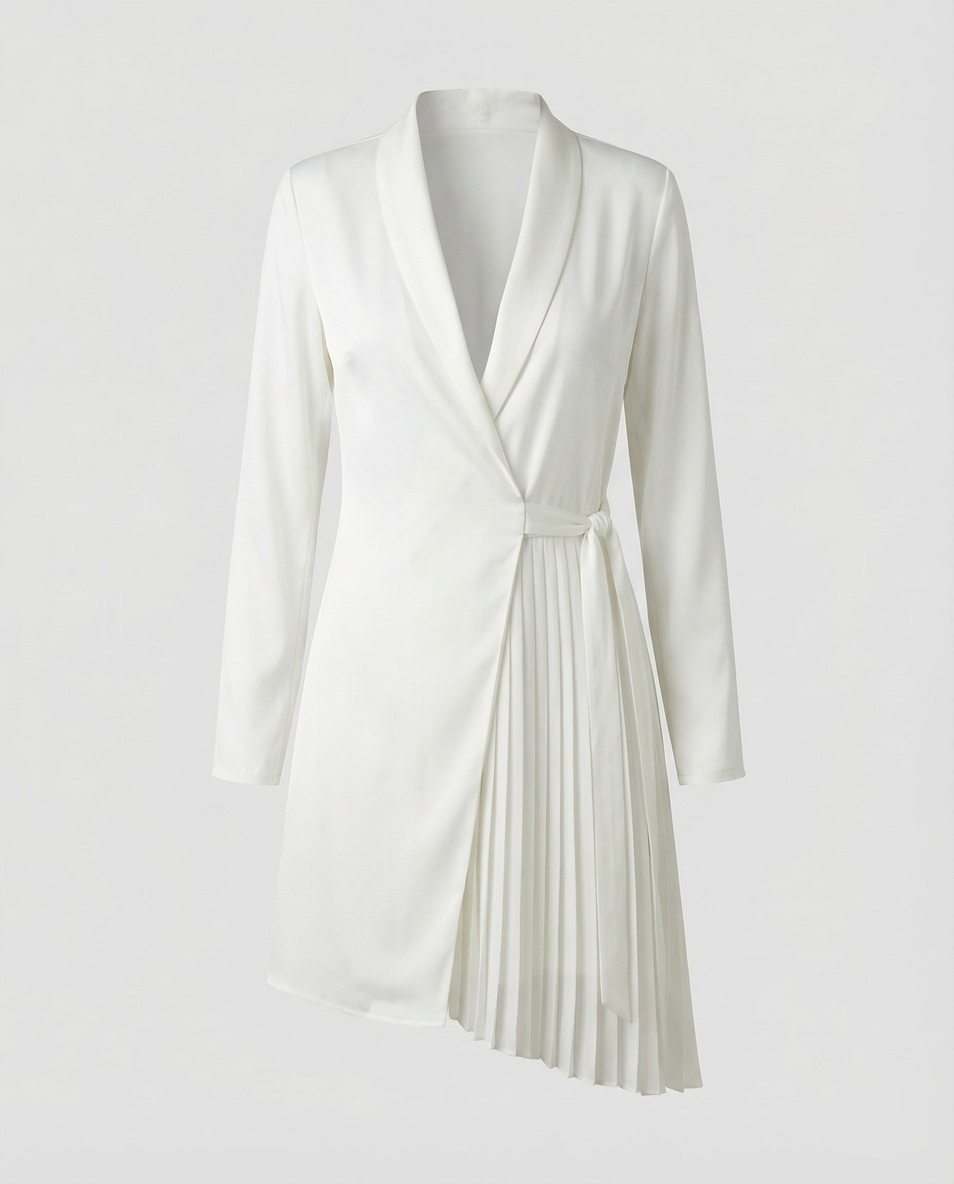 Women's Carefree Wrap Effect Blouse Dress-Fashion Glam