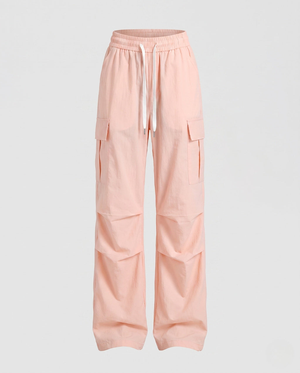 Women's cargo pants with practical side pockets and elastic waistband-Fashion Glam