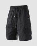 Women's cargo shorts with adjustable waistband and practical pockets-Fashion Glam