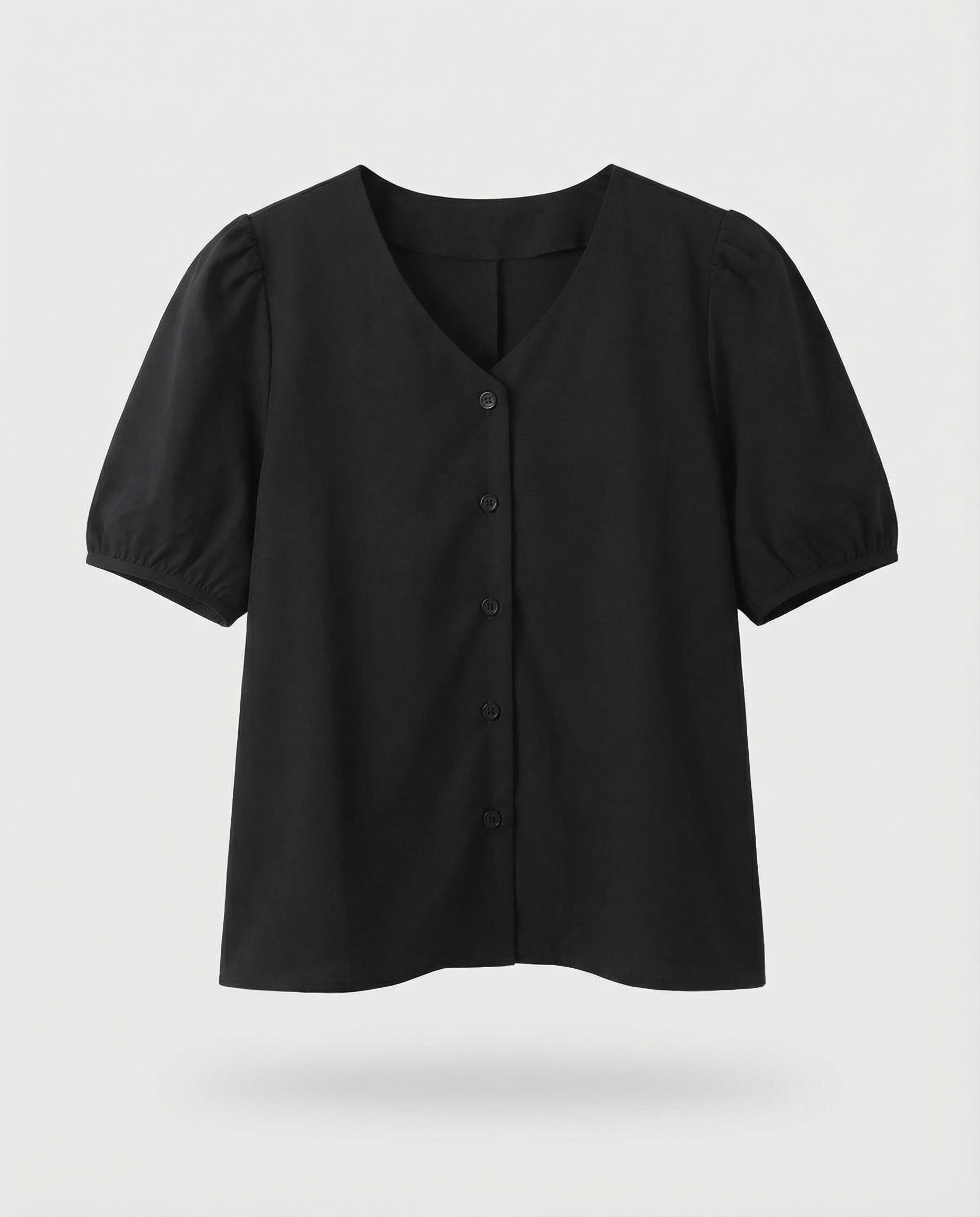 Women's Casual Henley Blouse Shirt-Fashion Glam