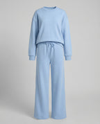 Women's Comfortable Brushed Sweat Leisure Lounge Set-Fashion Glam