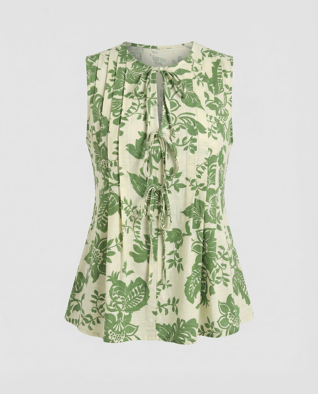 Women's Decorative A-Line Cotton Blouse Top-Fashion Glam