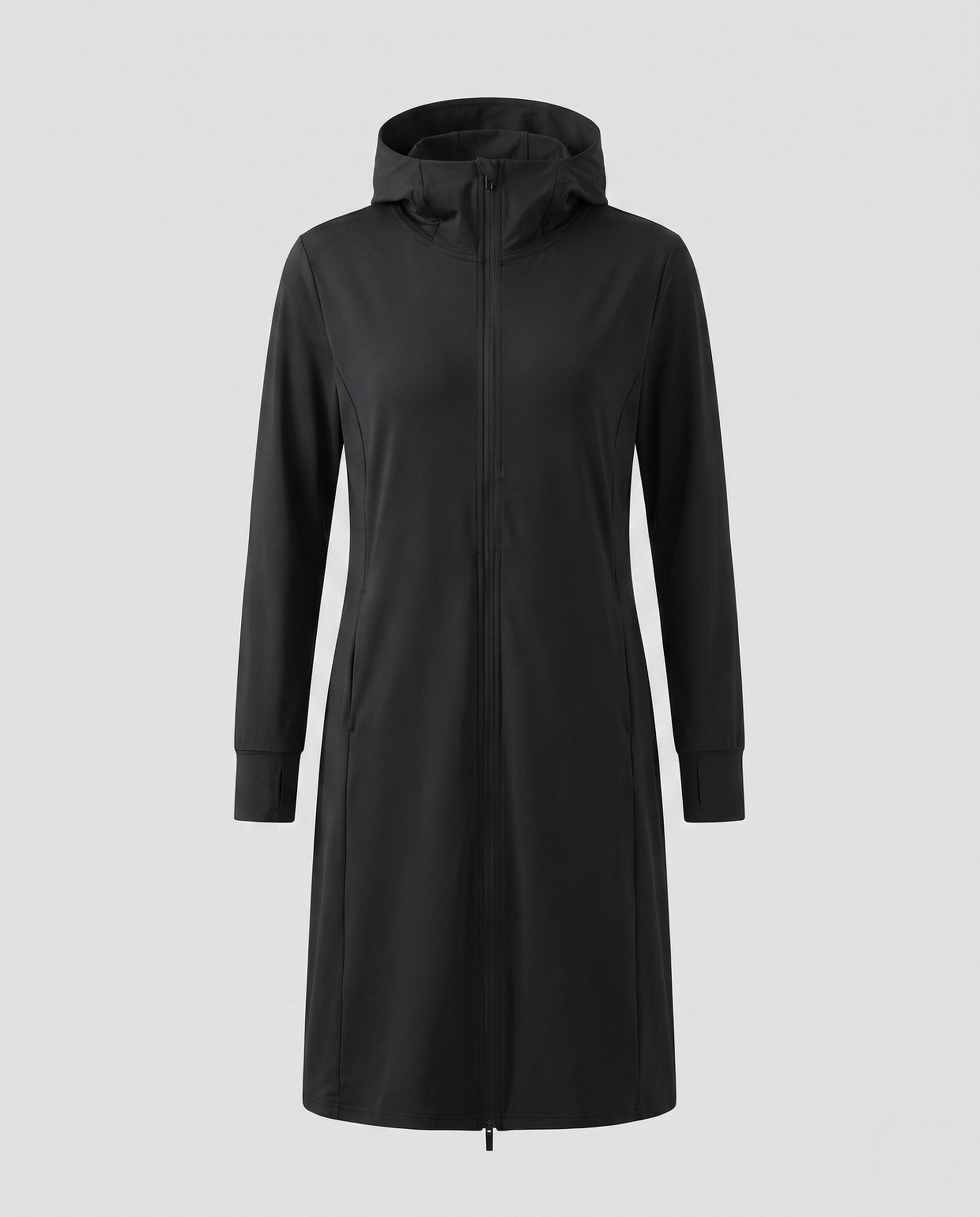 Women's functional coat with hood and UV protection Fashion Glam-Fashion Glam