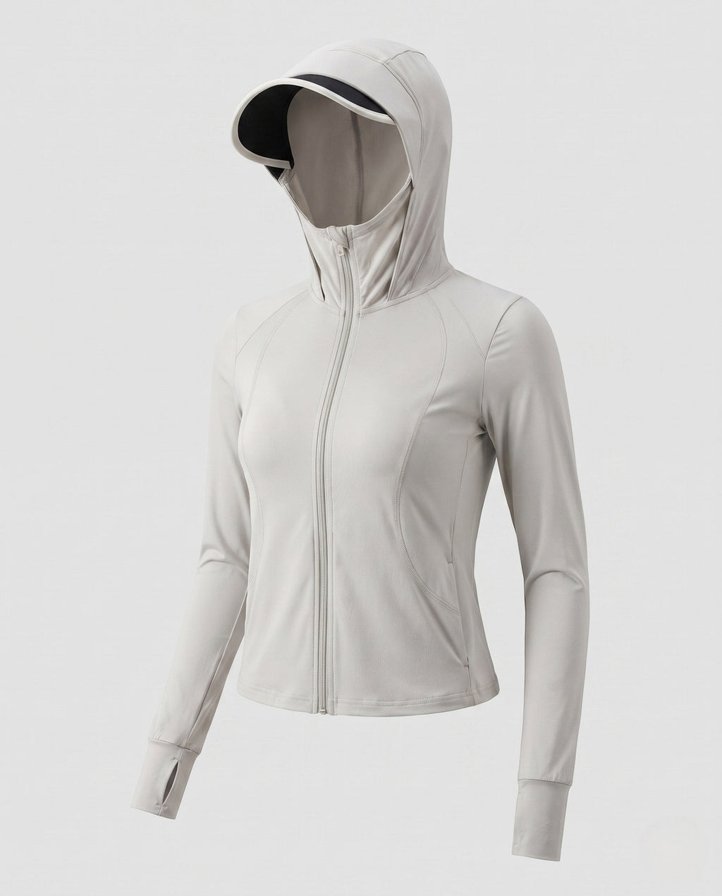 Women's functional jacket with UV protection and adjustable hood Fashion Glam-Fashion Glam