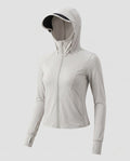 Women's functional jacket with UV protection and adjustable hood Fashion Glam-Fashion Glam