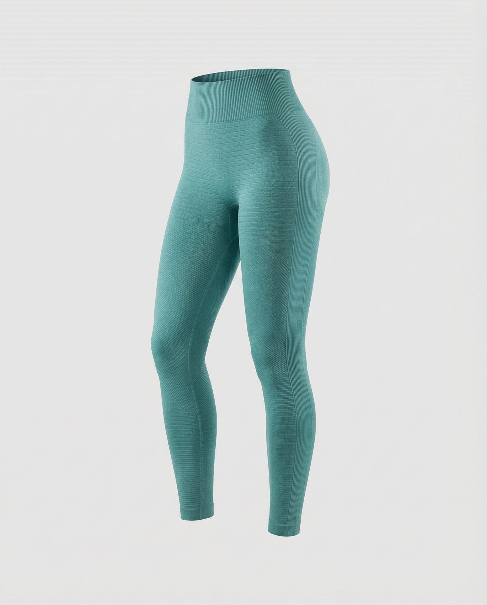 Women's functional leggings with ribbed texture-Fashion Glam