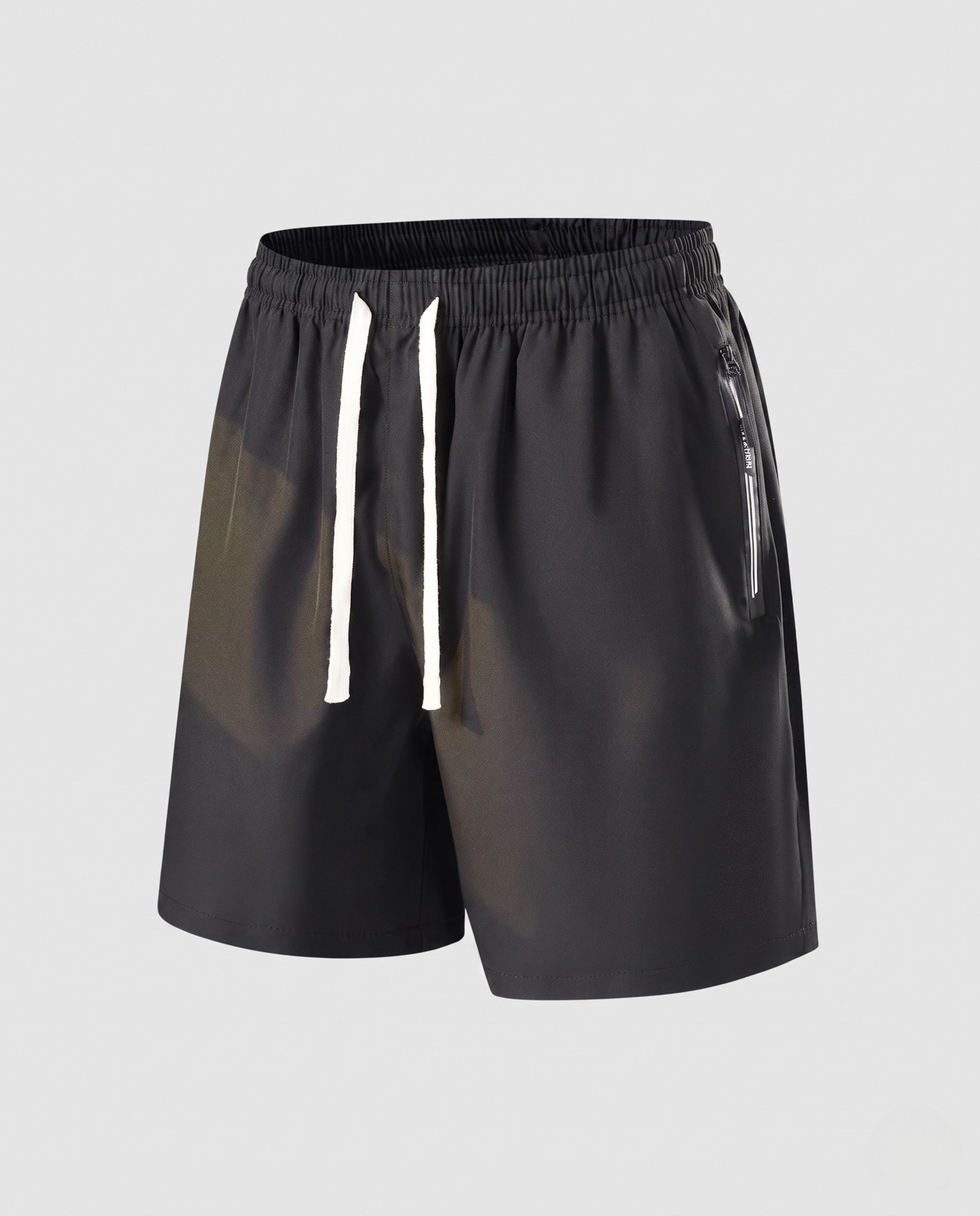 Women's Functional Sports Shorts with Side Zipper Pockets-Fashion Glam