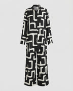 Women's Graphic Graphic Pattern Blended Fabric Long Blouse-Pants Set-Fashion Glam