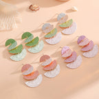 Women's Hanging Earrings in Elegant, Layered Design Fashion Glam-Fashion Glam