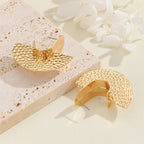 Women's Hanging Earrings with Artistic, Textured Design Fashion Glam-Fashion Glam
