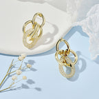 Women's Hanging Earrings with Luxurious, Sculptural Design Fashion Glam-Fashion Glam