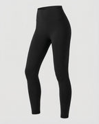 Women's high-cut comfort form leggings with hip contour-Fashion Glam