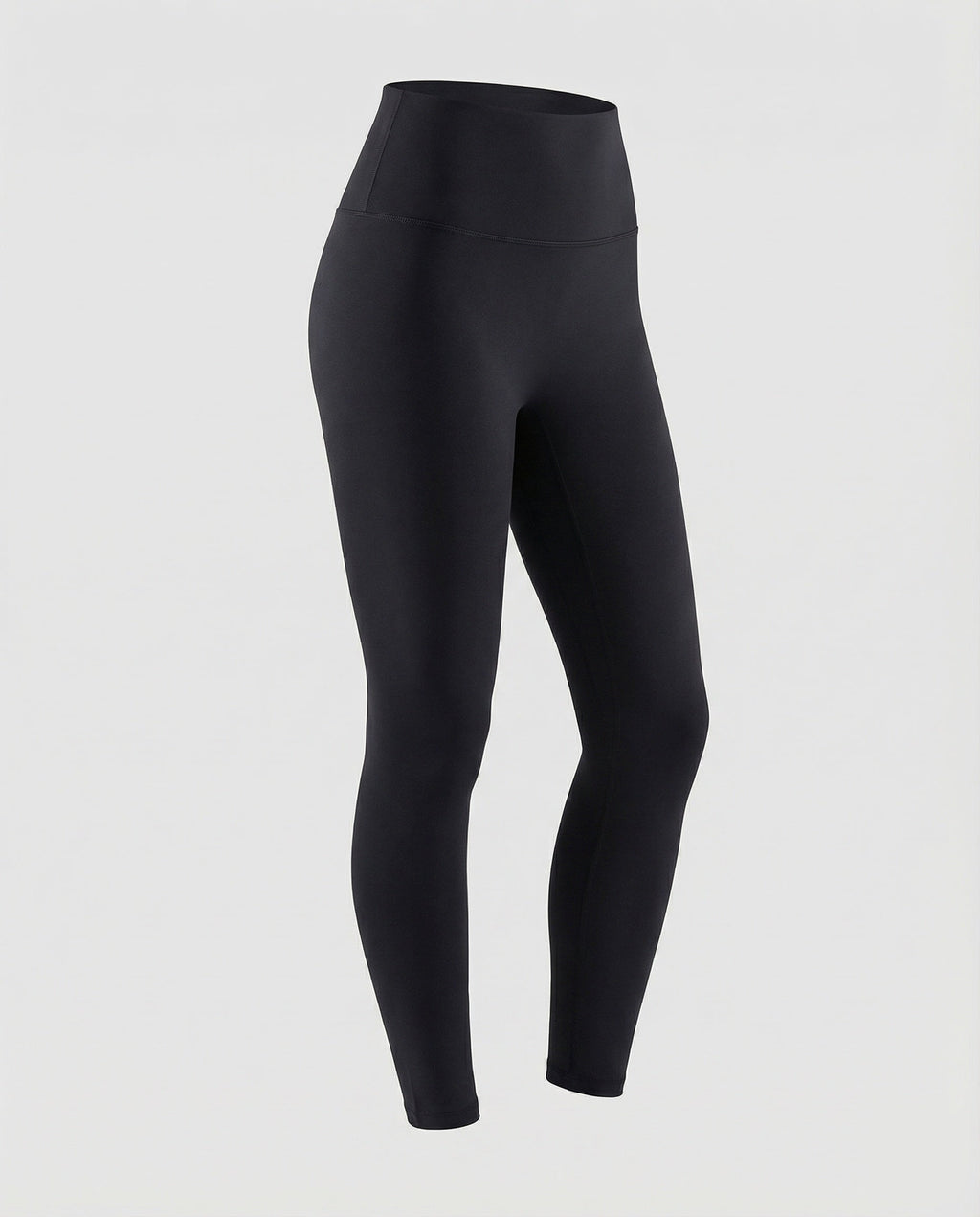 Women's high-waisted compression leggings with micro-stretch-Fashion Glam